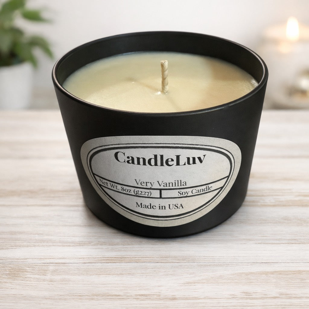 Very Vanilla – 8 oz Soy Candle | CandleLuv