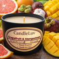 Grapefruit & Mangosteen Soy Candle 8oz