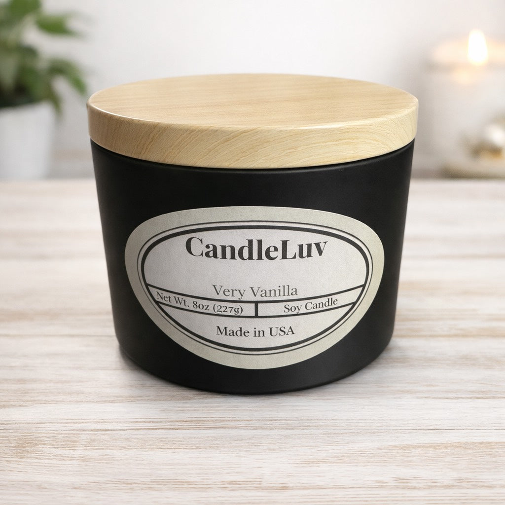 Very Vanilla – 8 oz Soy Candle | CandleLuv