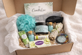 CandleLuv Self Care Gift Box – Relax & Unwind Spa Set