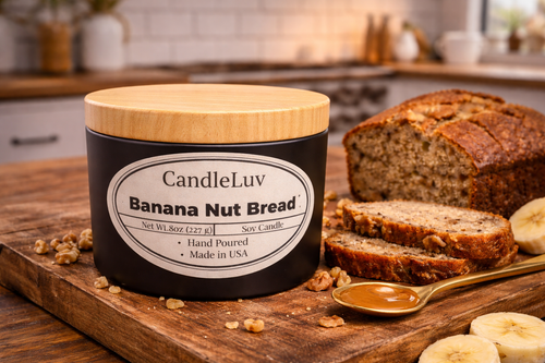 Banana Nut Bread – 8 oz Soy Candle