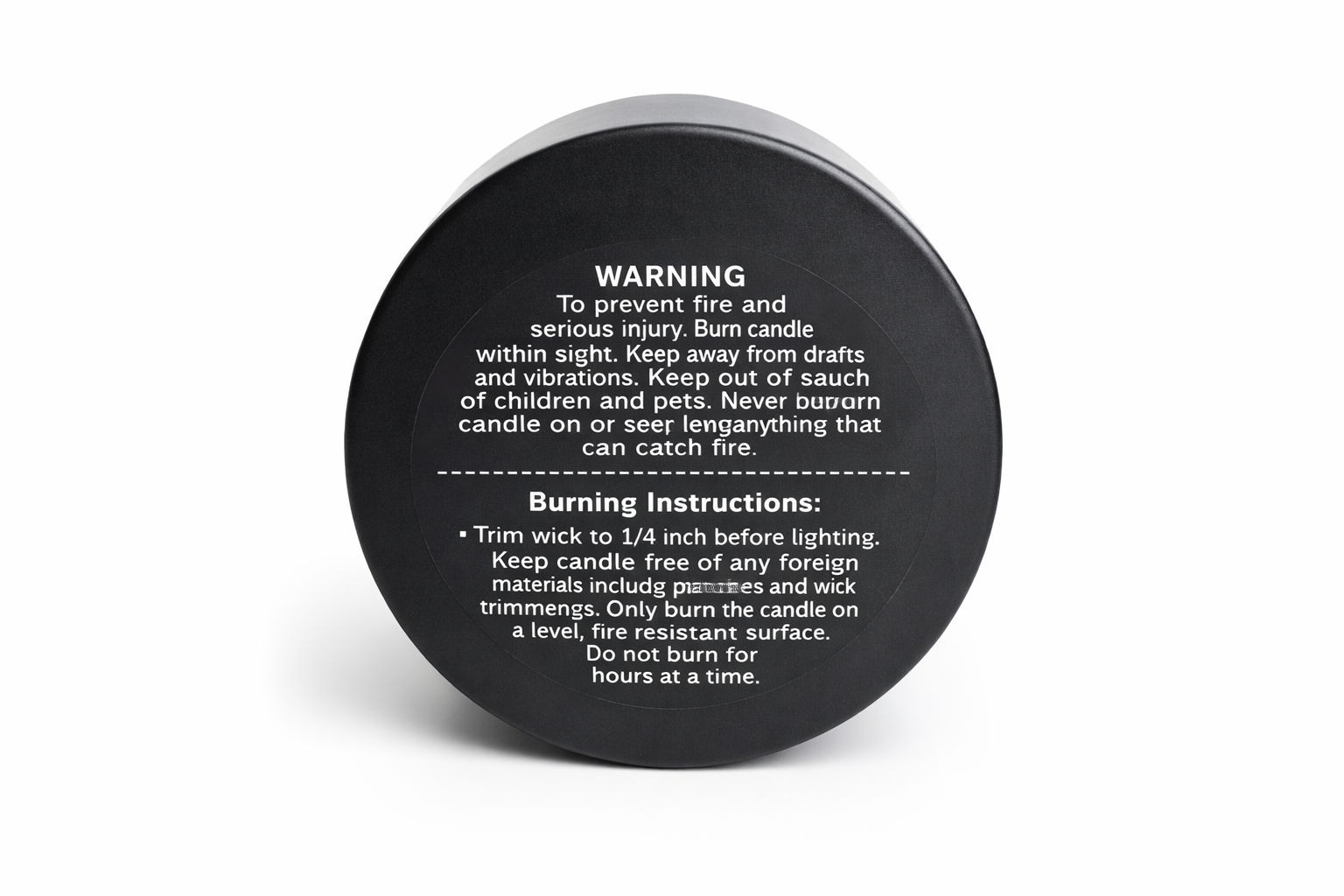 Blackraspberry Vanilla - 8ox Soy Candle.